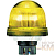 Лампа-маячок сигнальная KSB-123Y 230В AC проблесковая желт. ABB 1SFA616080R1233