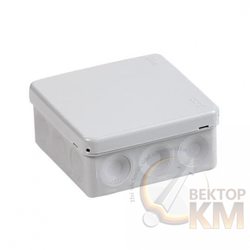 ABB  | Коробка разветвительная квадратная 86х86мм IP55 сер.  2TKA140014G1