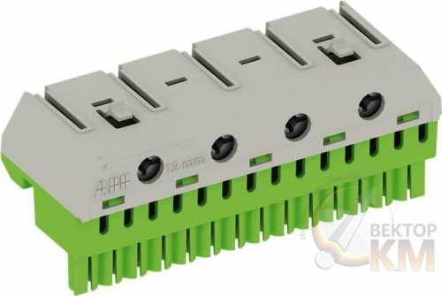 ABB  | Клеммник PE 14х4+4х25кв.мм ZK144G  2CPX062760R9999