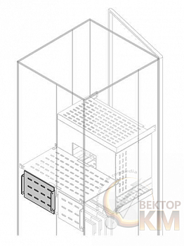 Перегородка верт. задняя H=225мм W=600мм ABB 1STQ008816A0000