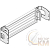 Кронштейн фикс. для Unifix H (уп.2шт) ABB 1STQ008117A0000