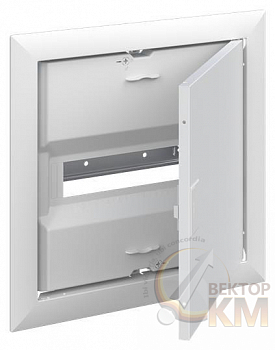 Набор для шкафа UK61.. (дверь пластрон рама с DIN-рейками клеммы N/PE) ABB 2CPX031131R9999