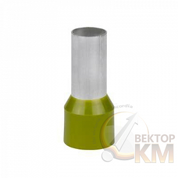 Наконечник кабельный FER50025P-G медь лужен./полипропилен втулка зел. 50кв.мм 25мм (уп.50шт) ABB 7TCA301140R0233