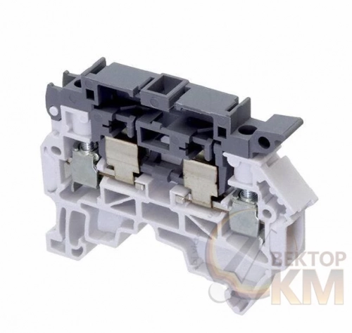 1SNK508410R0000 TEConnectivity(Enterlec,Tyco) | Клемма ZS4-SF1 Держатель предохранителя 5x20мм, 5x25мм серый, 4мм кв. TEConnectivity 