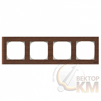 Рамка 4-м Sky дерево венге ABB 2CLA857400A2101