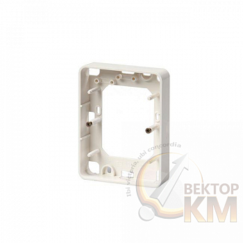 Адаптер для наружного монтажа 1 пост DoubleSchuko Jussi ABB 2TKA000866G1