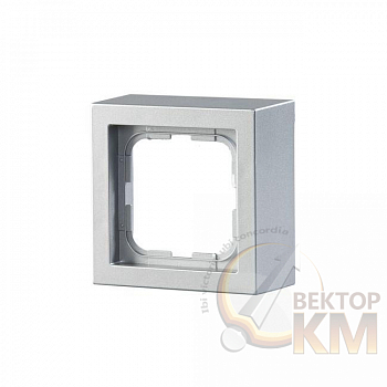 Рамка 1-м Impressivo наружный монтаж алюм. ABB 2TKA000300G1
