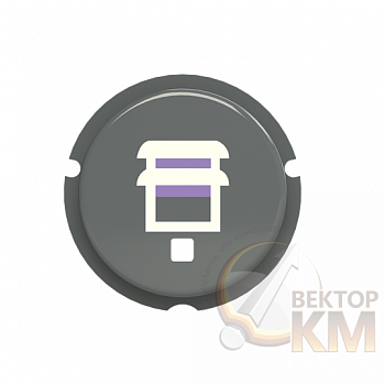 Кнопка "Жалюзи" SBB-N2GR free@home Zenit сер. ABB 2CLA202620N1402