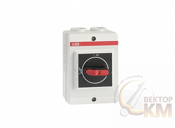 Рубильник в боксе OTP16HT3M до 16А 3п ABB 1SCA022400R9410