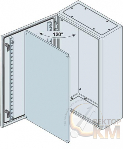 ABB  | Корпус шкафа IP65 монтаж. плат. 500х400х250  SRN5425K