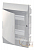 Бокс СП Mistral41 24М непрозр. дверь 850град.(без клемм) ABB 1SLM004100A1305