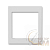 Накладка на рамку Levit 55х55 промежуточная сер. ABB 2CHH010355A4016