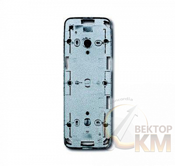 Коробка 2 поста для открытого монтажа future серебристо-алюм. ABB 2CKA001799A0906