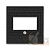 Накладка Levit для розеток USB/HDMI/VGA антрацит ABB 2CHH290040A4063