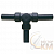 Фитинг AS прямой Т-образный пласт. d21 черн. (уп.10шт) ABB 7TCA296000R1687
