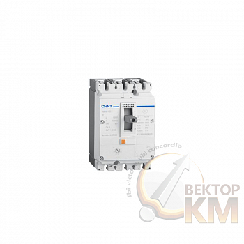 Выключатель автоматический 3п 50А 50кА NM8N-125S TM с рег. термомаг. расцеп. (R) CHINT 271586
