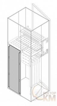 Перегородка верт. задняя H=700мм W=600мм ABB 1STQ009104A0000
