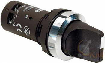 Переключатель 2-х поз. C2SS2-30B-20 черн. ABB 1SFA619201R3026