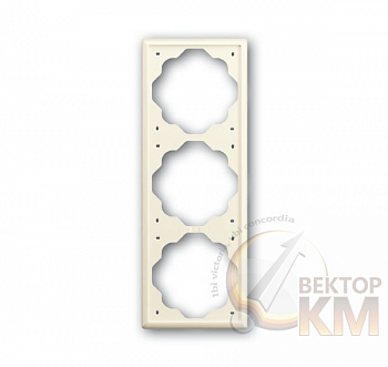 Рамка 3-м Impuls сл. кость ABB 2CKA001754A4314