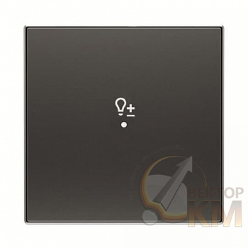 Клавиша одинарная SRD-1-85NS free@home SKY светорегулятор черн. бархат ABB 2CLA852625A1501