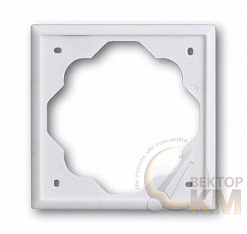 Рамка 1-м Impuls альп. бел. ABB 2CKA001754A4222