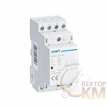 Контактор модульный NCH8-25/40 25А 4НО AC 24В 50Гц (R) CHINT 256090