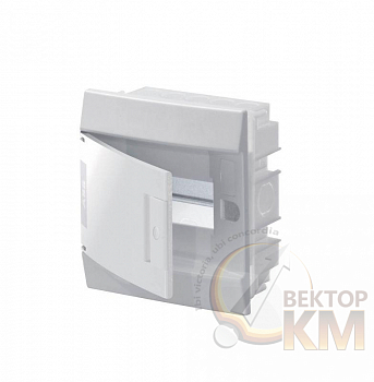Бокс СП Mistral41 6М непрозр. дверь 850град.(без клемм) ABB 1SLM004100A1301