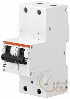 Выключатель автоматический 2п S752DR-E16 селект. ABB 2CDH782010R0162