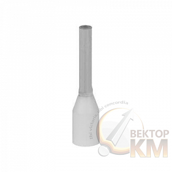 Наконечник кабельный FER7509P-G медь лужен./полипропилен втулка прозрачный 0.75кв.мм 9мм (уп.500шт) ABB 7TCA301140R0194