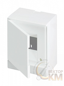 Бокс настенный Basic E 4М бел. непрозр. дверь (с клемм) ABB 1SZR004002A2101