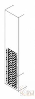 Перегородка боковая верт. H=1000мм D=500мм ABB 1STQ008490A0000