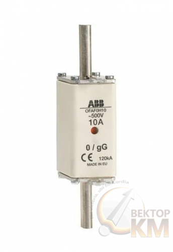 ABB  | Предохранитель OFAF0H6 6А тип gG размер 0 до 500В  1SCA022627R1800