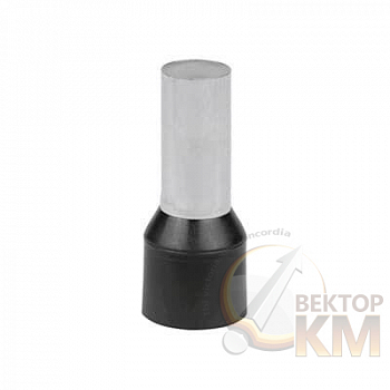 Наконечник кабельный FER25016P-F медь лужен./полипропилен втулка черн. 25кв.мм 16мм (уп.50шт) ABB 7TCA301140R0323