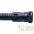 Фитинг AL UNEF прямой поворот. пласт.+алюм. d34 U200 черн. (уп.10шт) ABB 7TCA296000R1046