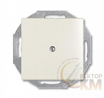 Заглушка с суппортом Basic 55 chalet-white ABB 2CKA001715A0316