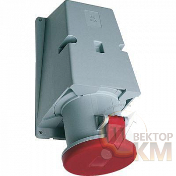 Розетка наружн. уст. 63А 2P+E 4ч IP44 ABB 2CMA167474R1000