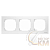 Рамка 3-м Sky базовая альп. бел. ABB 2CLA857310A1101