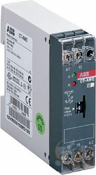 Реле времени CT-AWE 220-240В AC 0.1...10с 1ПК ABB 1SVR550141R1100