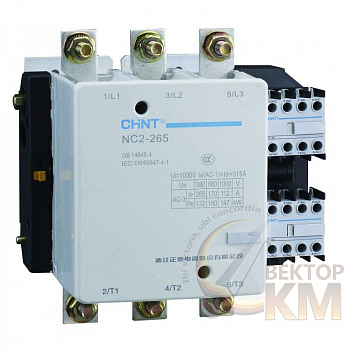 Контактор NC2-265 265А 400В/АС3 50Гц (R) CHINT 236582