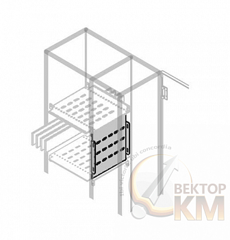 Перегородка фронтальная сист. шин H200мм W300мм ABB 1STQ008561A0000