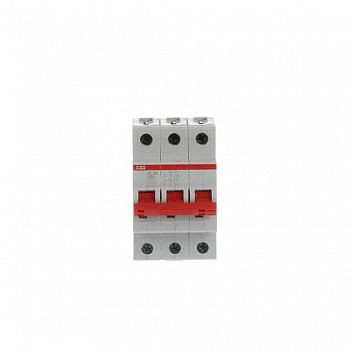 Рубильник 3п SD203/25 рычаг красн. ABB 2CDD283101R0025
