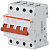 Рубильник 4п SD204/40 рычаг красный ABB 2CDD284101R0040