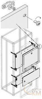Комплект установочный ОТ1000/1250/1600 W=600мм ABB 1STQ007439A0000