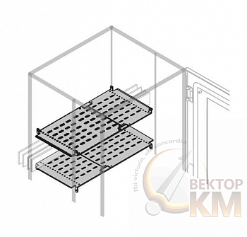 Перегородка фронтальная сист. шин H200мм W1000мм ABB 1STQ008542A0000