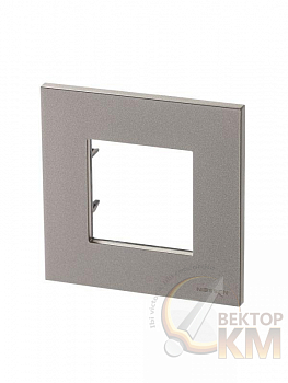 Рамка 1-м 2мод. Zenit шампань ABB 2CLA227100N1901