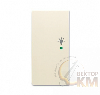 Клавиша двойная левая free@home освещение; future сл. кость ABB 2CKA006220A0522
