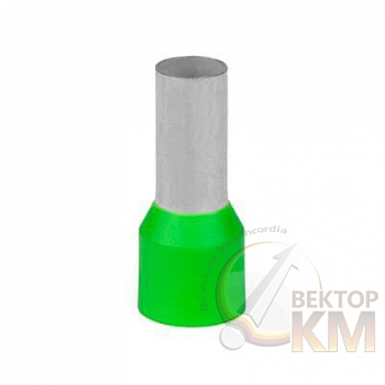 Наконечник кабельный FER16018P-G медь лужен./полипропилен втулка зел. 16кв.мм 18мм (уп.100шт) ABB 7TCA301140R0222