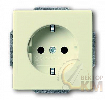Розетка 1-м СП 1мод. Future/solo 16А IP20 250В Schuko с LED-подсветкой сл. кость ABB 2CKA002013A5292