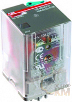 Реле 10А 230В AC 3ПК CR-U230AC3L ABB 1SVR405622R3100