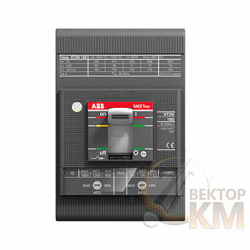 Выключатель автоматический для защиты двигателя 3п XT2S 160 MA 160 Im=960…2240 3p F F ABB 1SDA076530R1